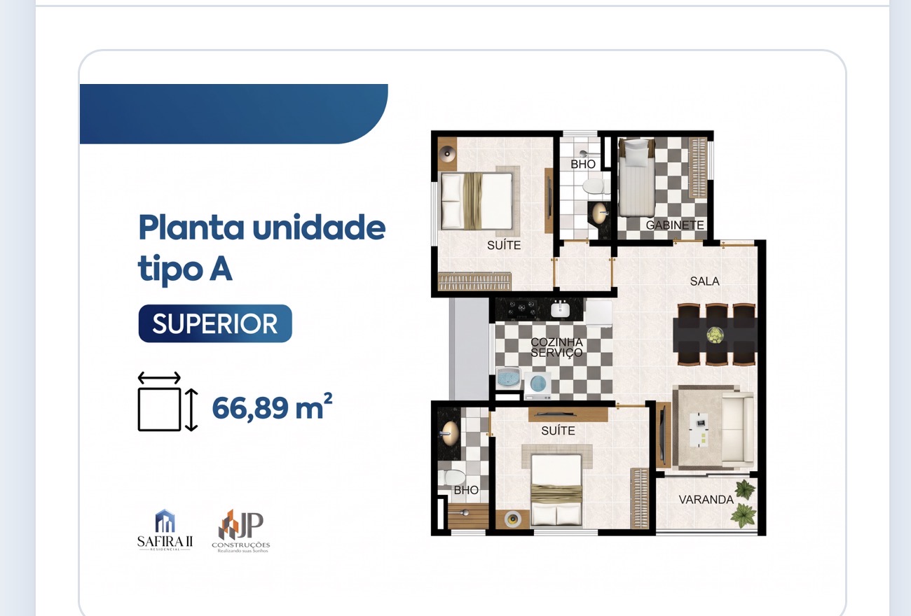 Planta Tipo A — Superior