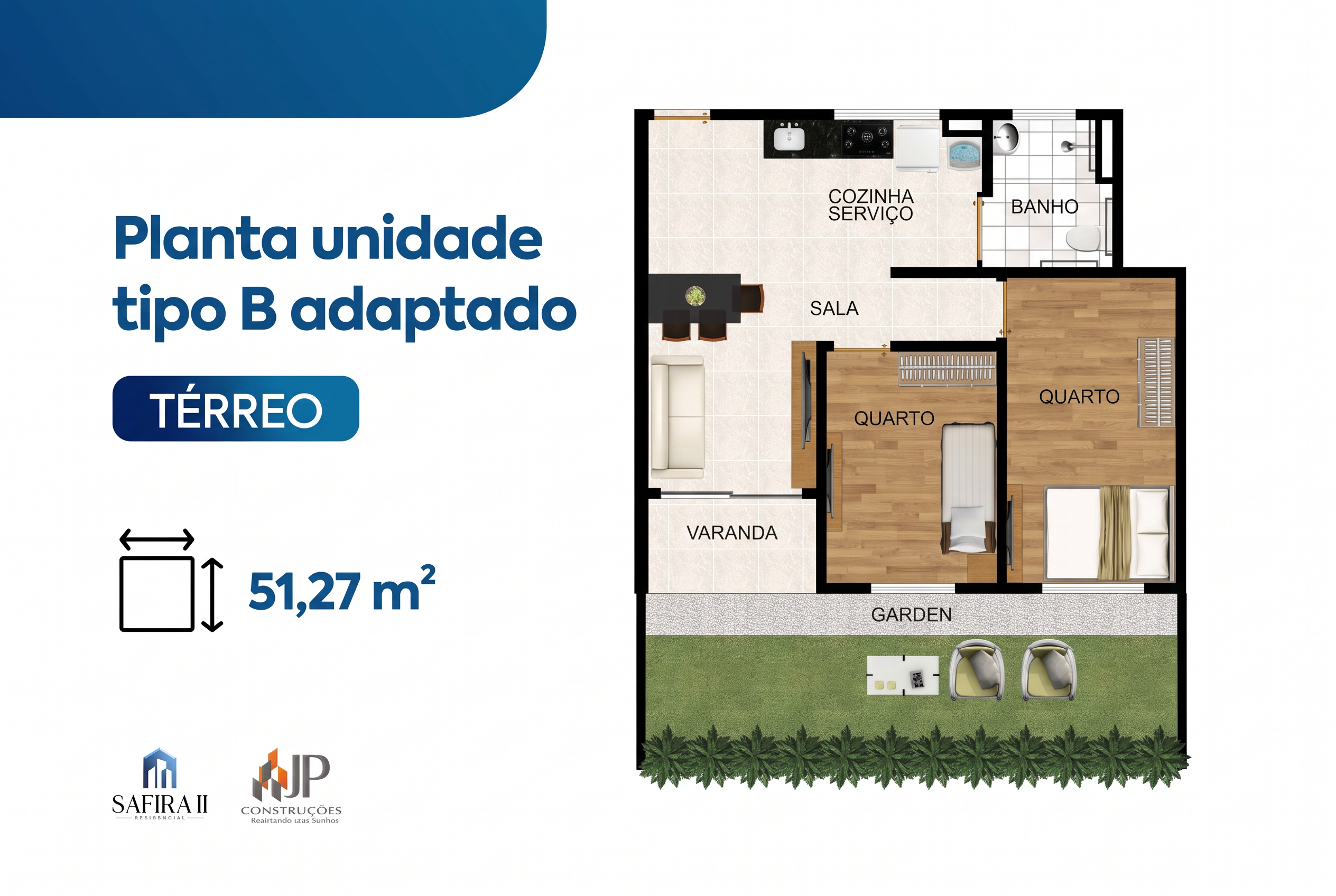 Planta Tipo B Adaptado — Térreo
