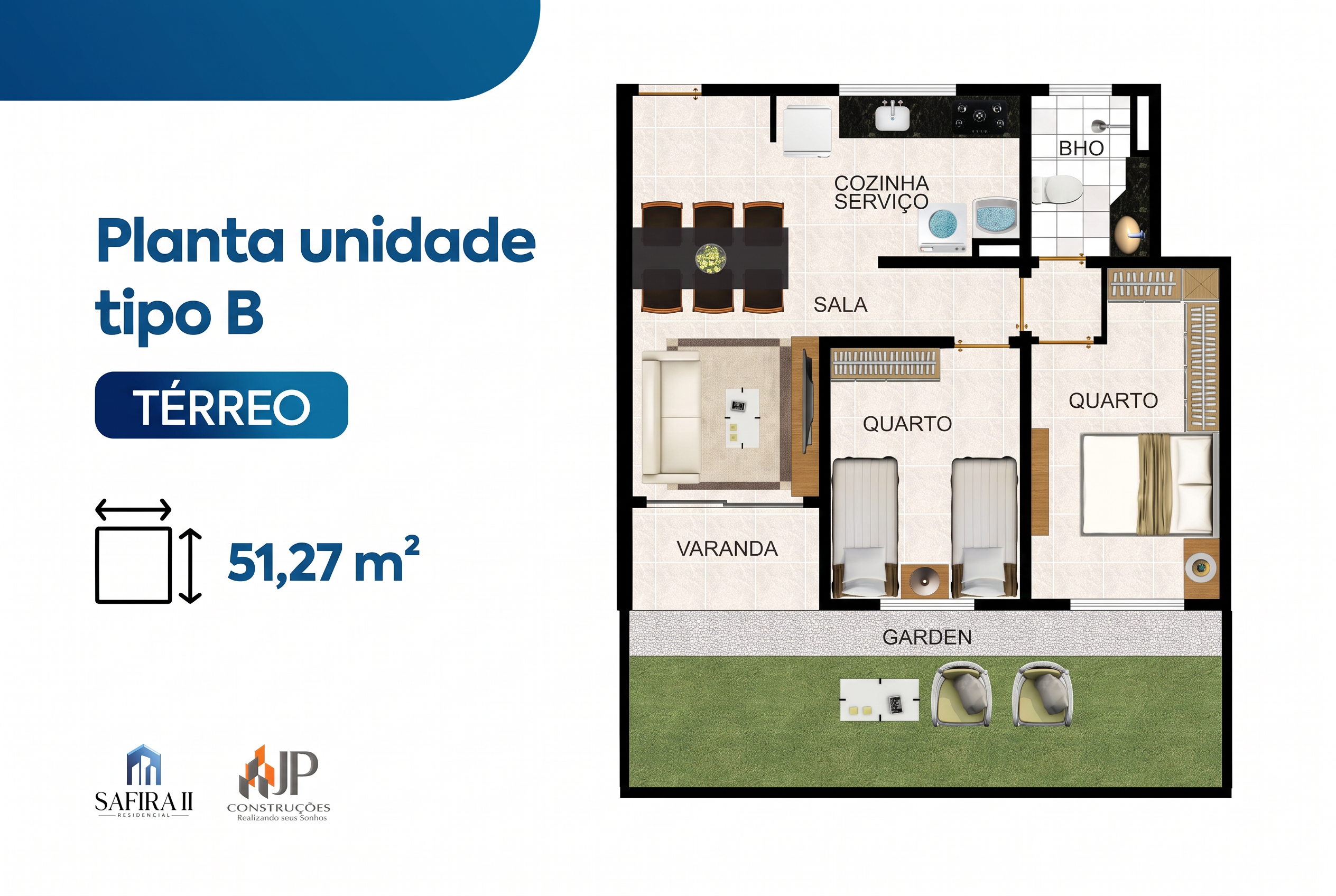Planta Tipo B — Térreo
