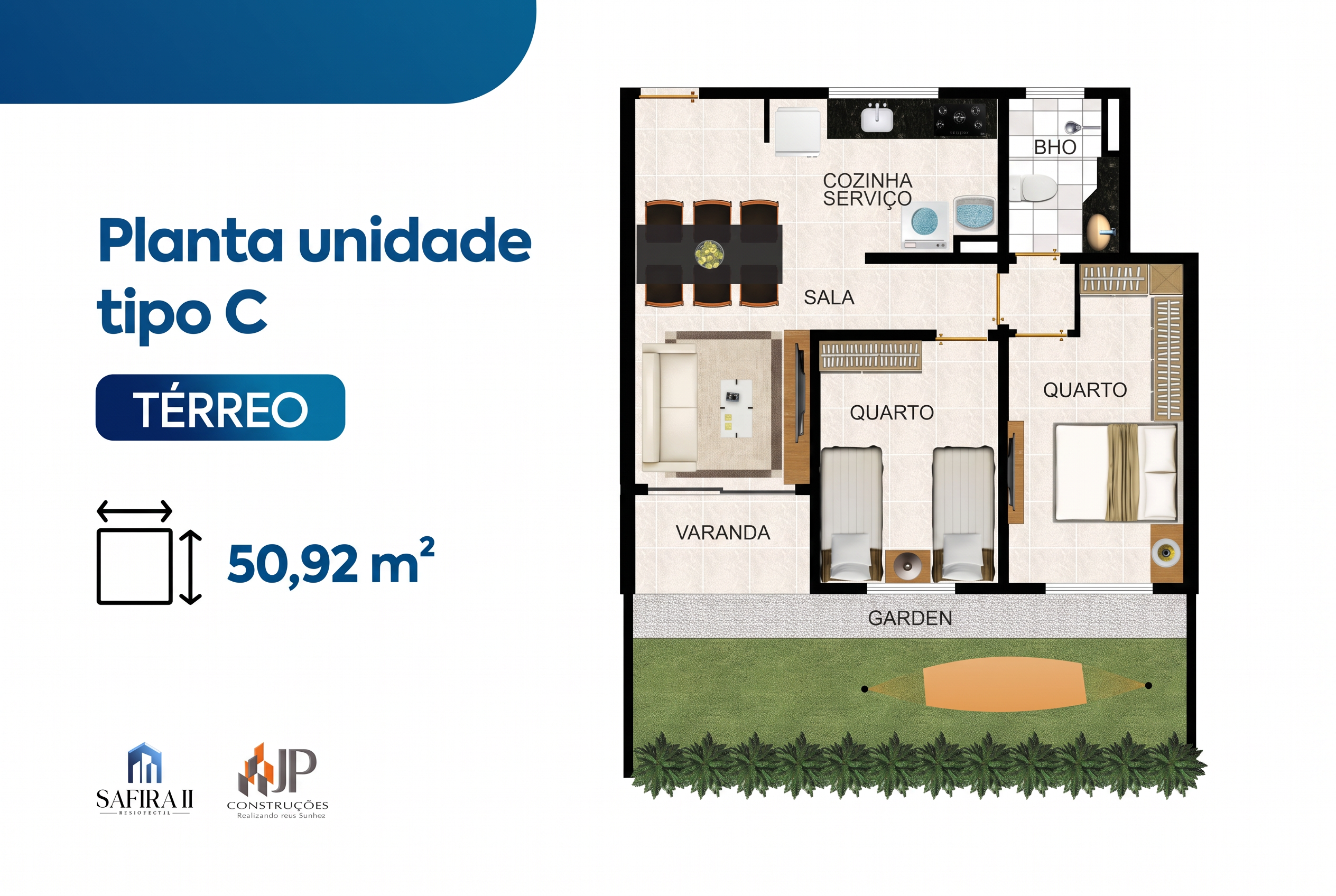 Planta Tipo C — Térreo
