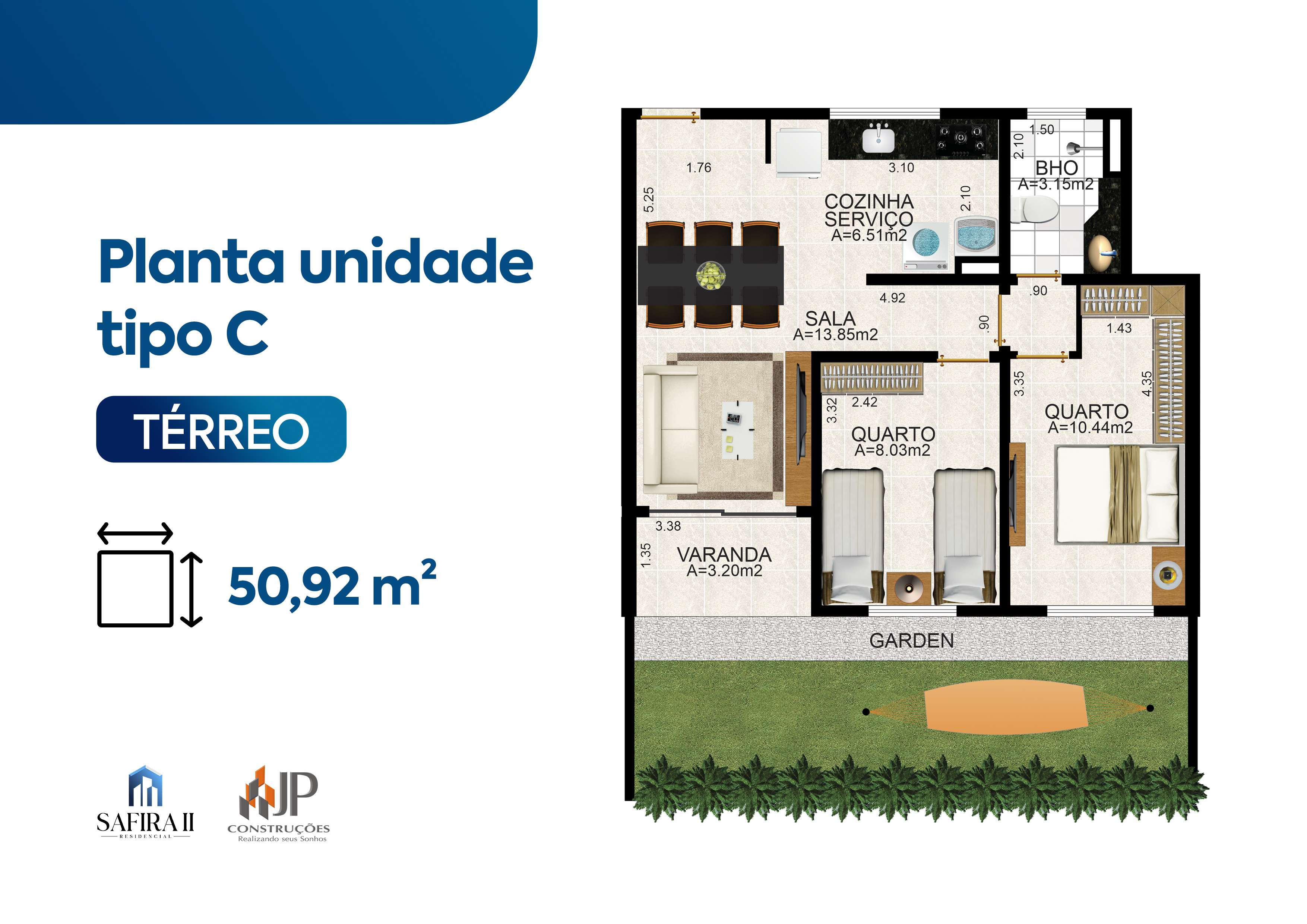 Planta Tipo C — Térreo