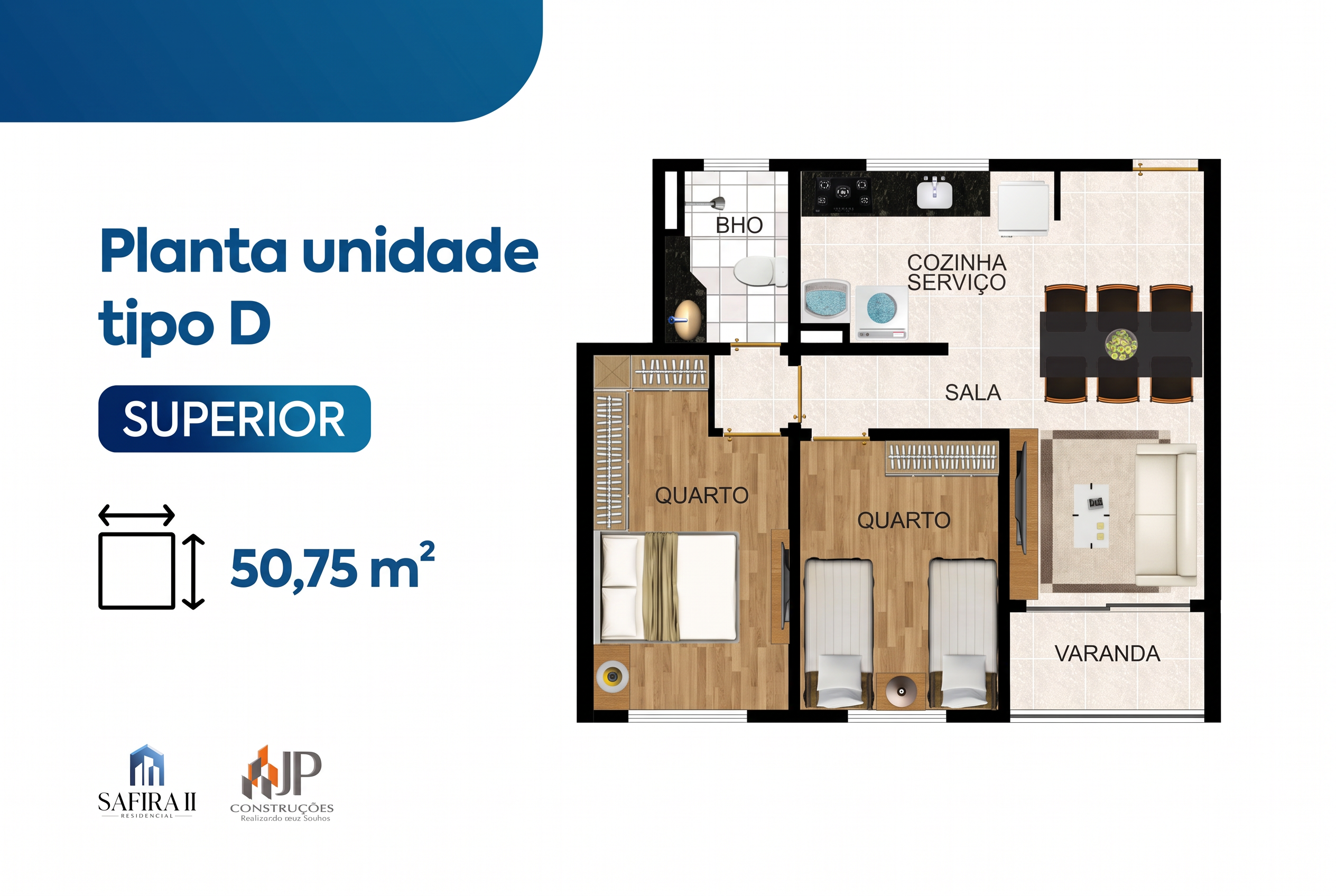Planta Tipo D — Superior