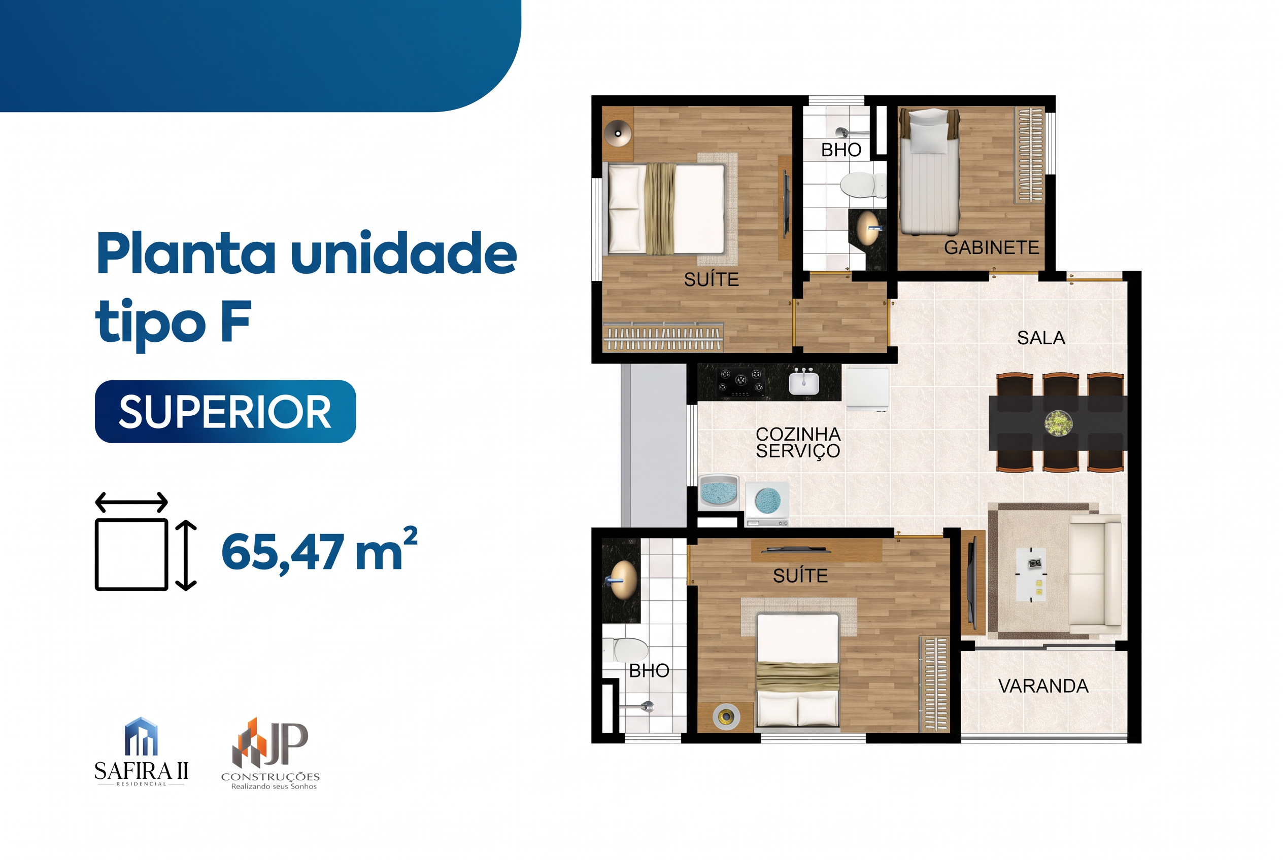 Planta Tipo F — Superior