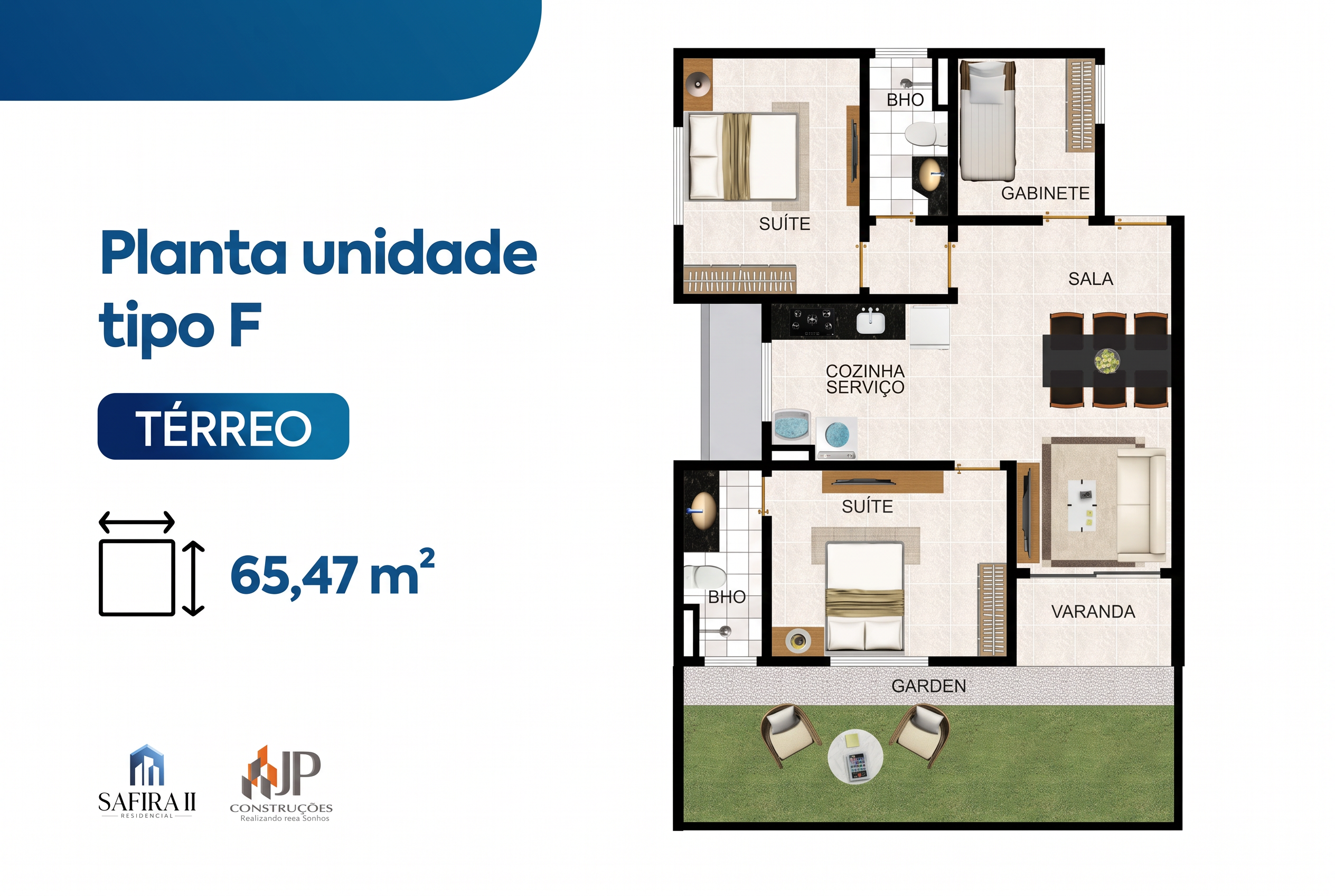 Planta Tipo F — Térreo