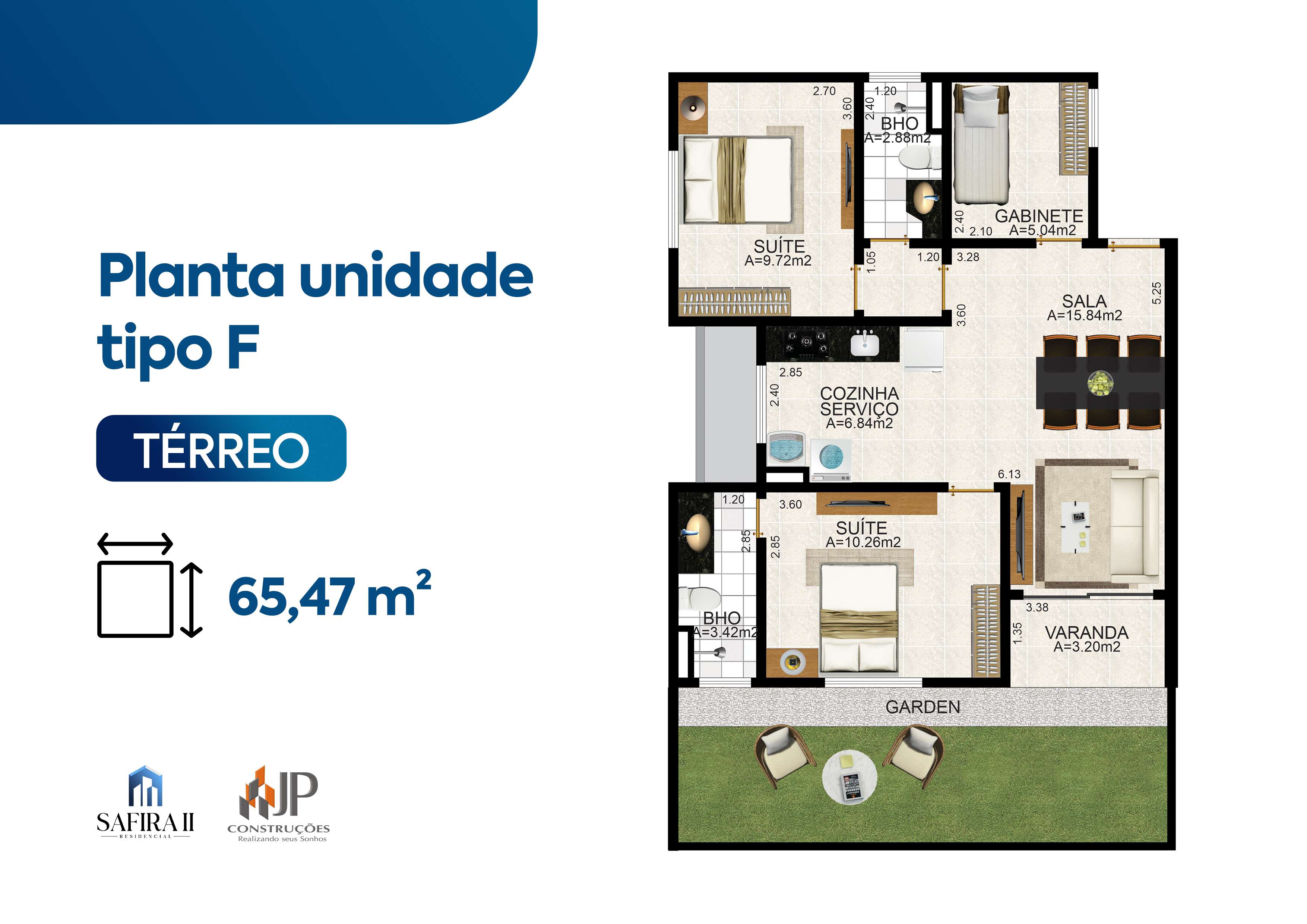 Planta Tipo F — Térreo